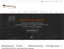 Tablet Screenshot of bezpiecznafirma.com.pl